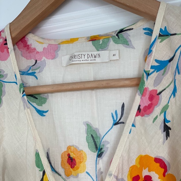 🚨 S O L D 🚨 Christy Dawn Desert 🌵 Bloom Dahlia Dress XS - Picture 6 of 16